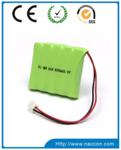 3.6V Ni-MH Rechargeable Battery Pack