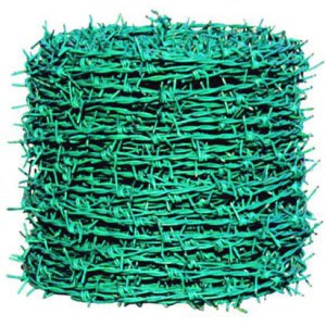 Traditional Twist PVC Coated Babed Wire