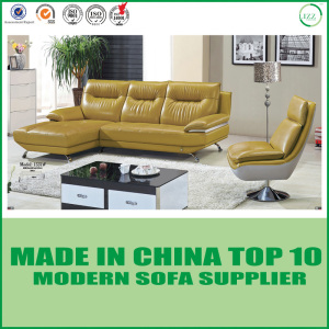Home Furniture Fashion Design for Living Room Leather Sofa Set