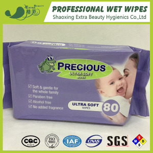 Fragance Free Wet Wipes for Baby Cleaning