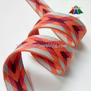 Hot Sale Custom Made Canvas Jacquard Ribbon